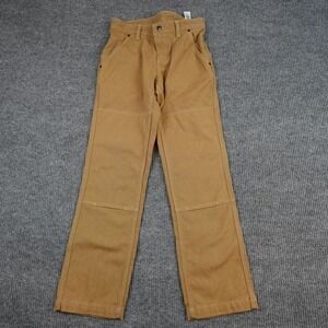 Patagonia Pants Womens 4 Brown Iron Forge Hemp Canvas Workwear Khakis Relaxed